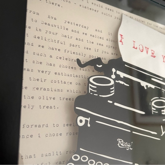 ❣️IKEA • “Love Letter” Framed Wall Art - Picture 2 of 8